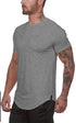 Men's Athletic Fit Basic Crew Neck Short Sleeve T-Shirt