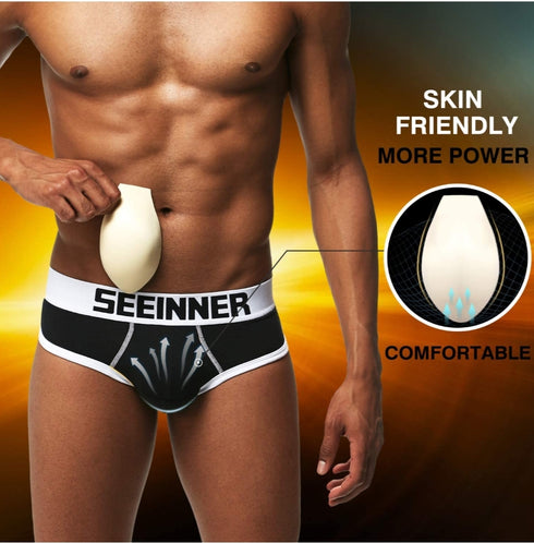 Men's AQ Padded Butts Up  Brief