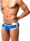 Men's AQ Padded Butts Up Blue  Brief