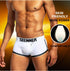 Men's AQ Padded Butts Up White Boxer Brief