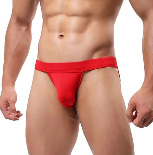 Men's Genetic Futbol Jockstrap Underwear Red