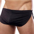 Black Sexy Runner Hot Pants Brief Underwear, Breathable ONE PACK