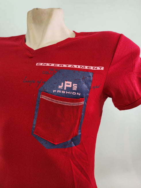 Men's Athletic Fit Crew Neck Short Sleeve T-Shirt