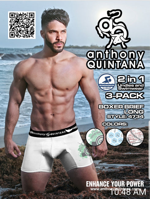 Plus Size Men's Double Trio Pack Underwear: Comfort and Style in Modal Microfiber